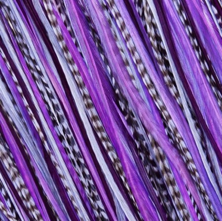 Fine Feather Lilac Purple