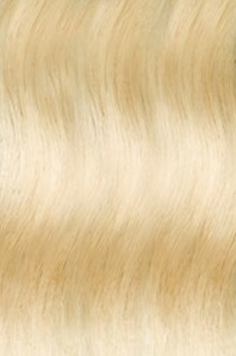 Indisk Tempelhår Tape Extensions selges i pakker av 10 festen som utgjør 5 sandwiches. Festene er 3 cm brede og 0,5 cm i høyden. Leveres i lengdene 35, 45, 55cm. Håret er Double Drawn