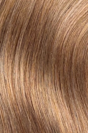 Indisk Tempelhår Tape Extensions selges i pakker av 10 festen som utgjør 5 sandwiches. Festene er 3 cm brede og 0,5 cm i høyden. Leveres i lengdene 25, 35, 45, 55cm. Håret er Double Drawn